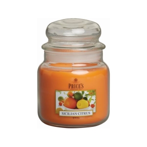 Αρωματικό κερί σε γυάλινο δοχείο Sicilian Citrus