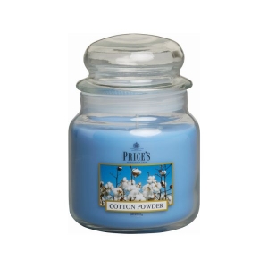 Αρωματικό κερί σε γυάλινο δοχείο Cotton Powder