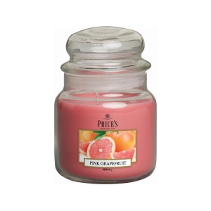 Αρωματικό κερί σε γυάλινο δοχείο Pink Grapefruit