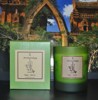 Φυτικό αρωματικό κερί Aromatology Salvia